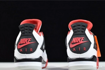JORDAN RED FIRE AIR RETRO  (2020) 4 DC7770-160  0713
